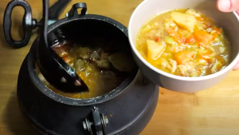 кабачки в афганском казане