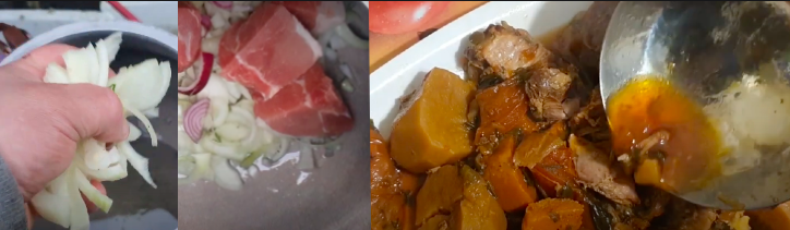 кабачки со свининой в афганском казане